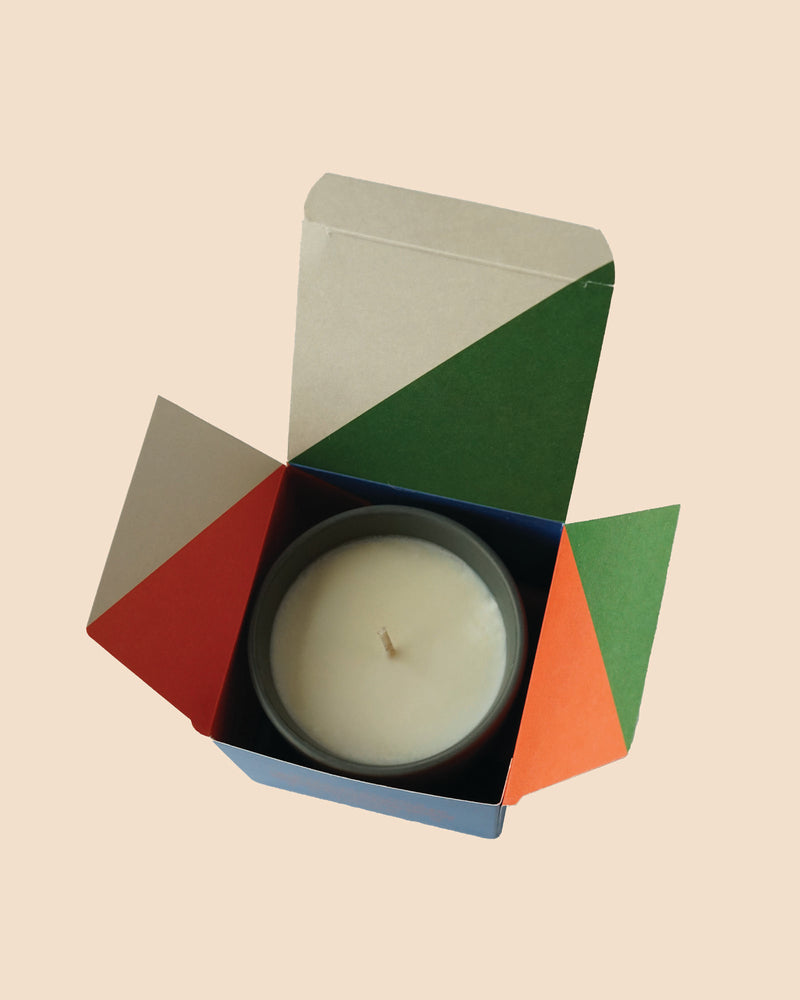 River Mint <br> Ceramic Candle