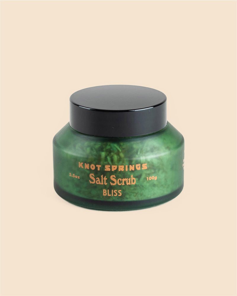 Bliss <br> Salt Scrub <br>  3.5oz Jar
